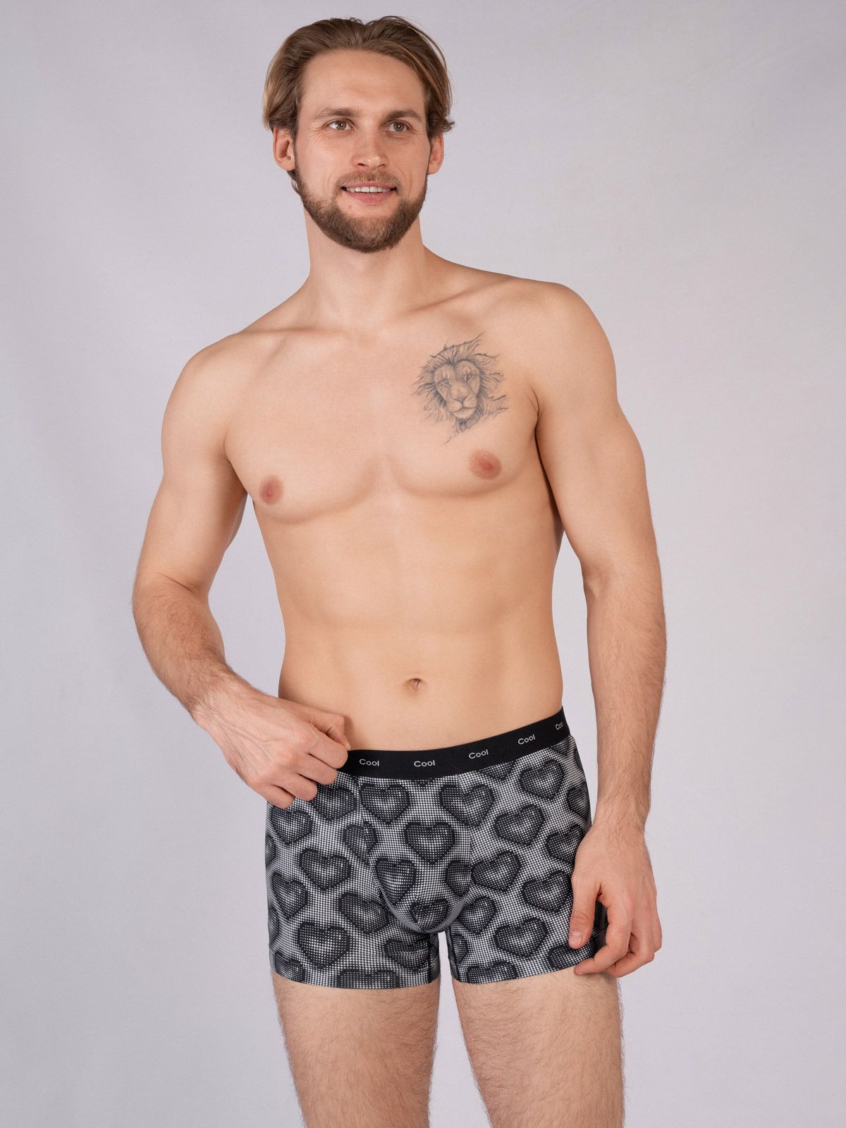 Мужские трусы боксеры Indefini (Арт. 4045MUF)