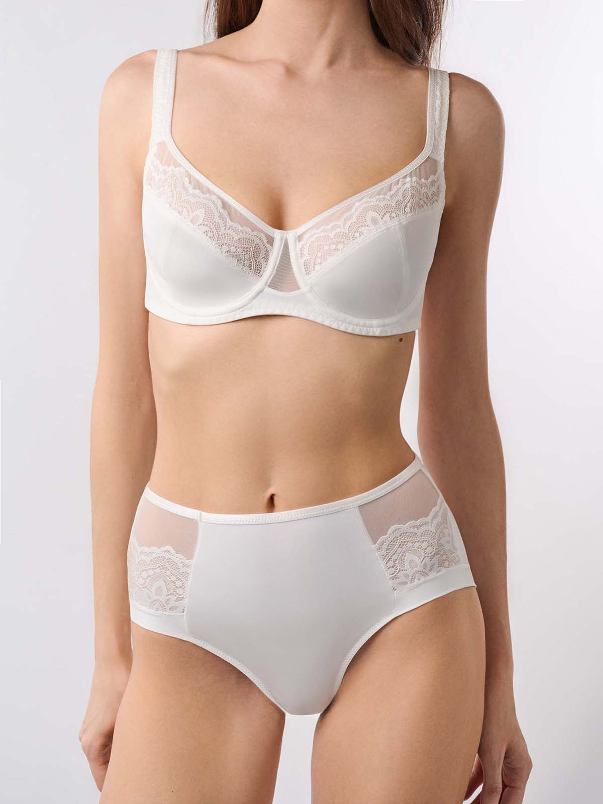 Женские кружевные трусы с высокой посадкой (Арт. 5107WUV)