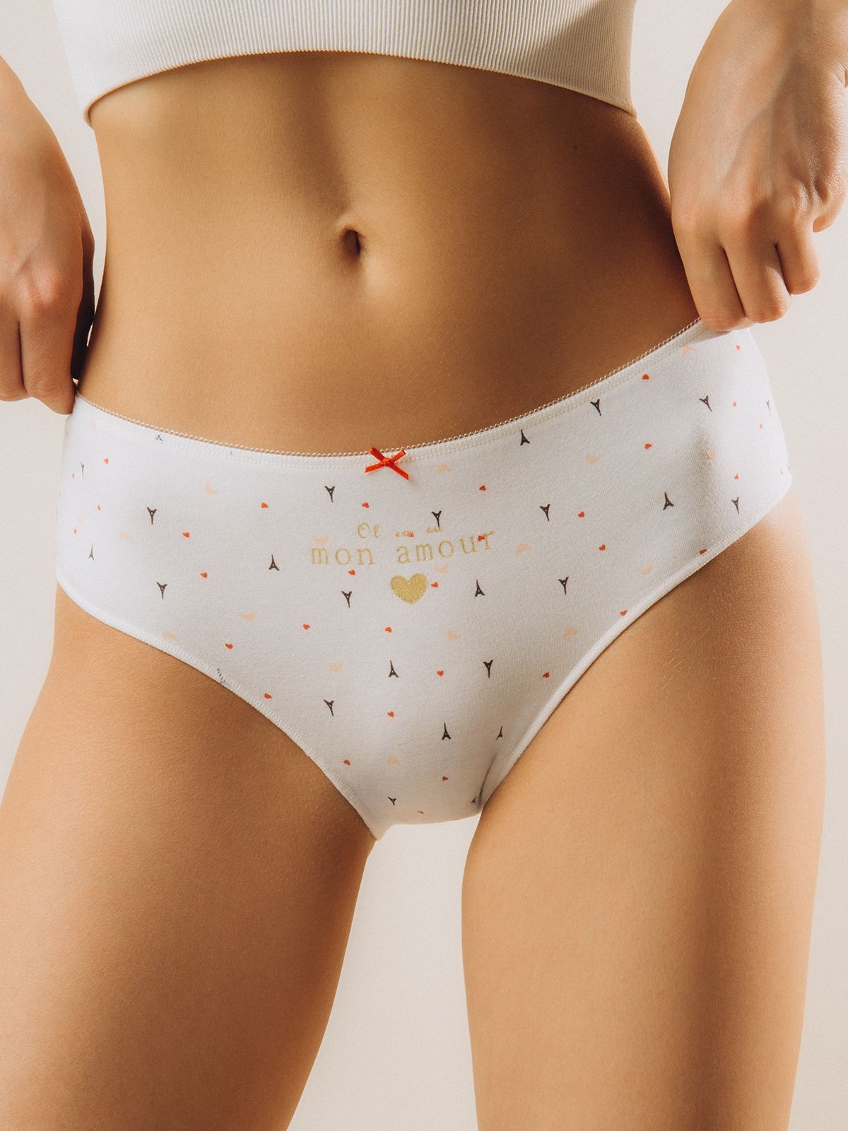 Женские трусы слипы Indefini (Арт.111000-3189LUB)