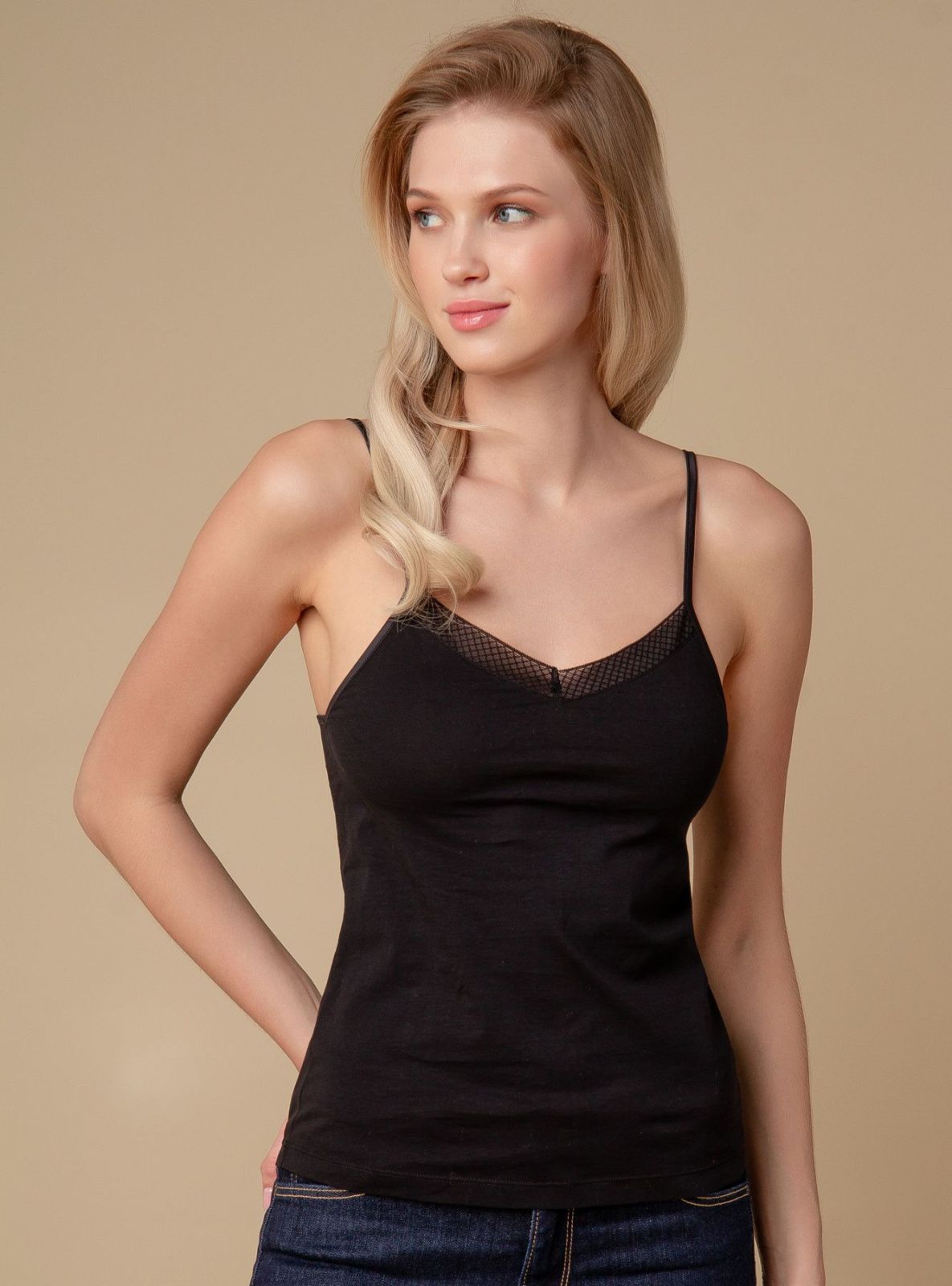 Женская майка Indefini (Арт. 3255TDJ)