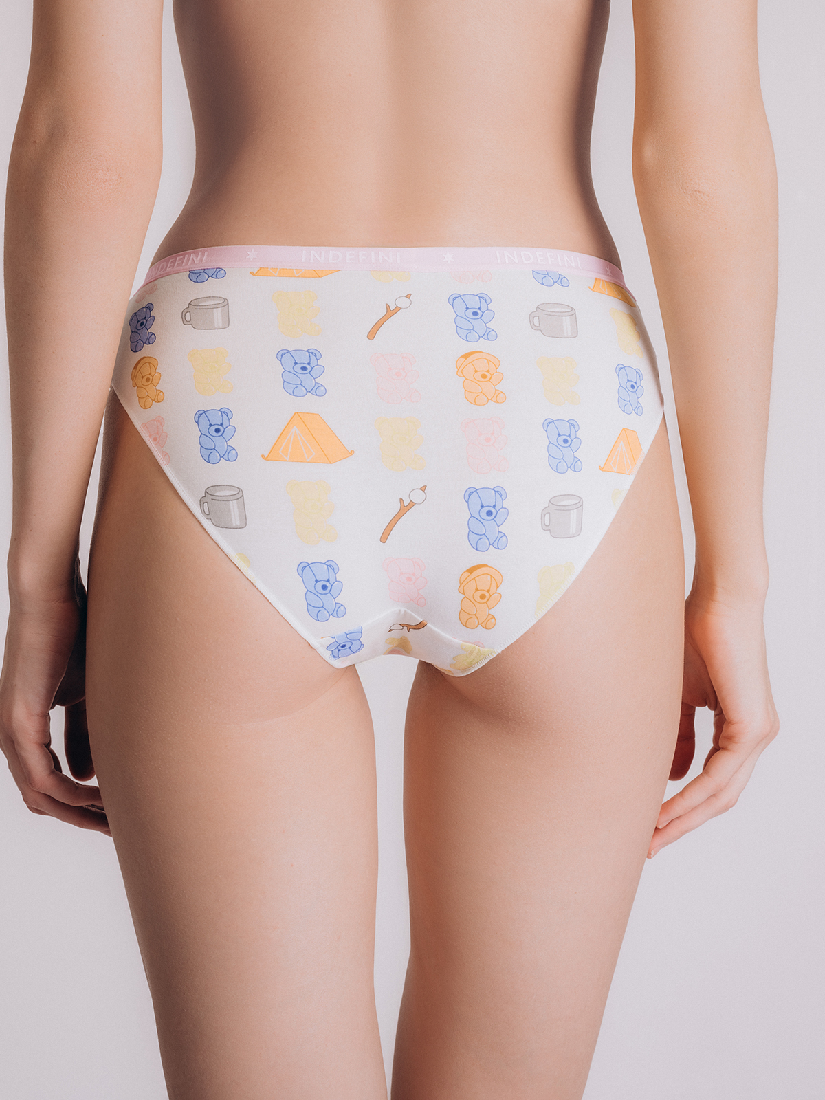 Женские трусы слипы Indefini (Арт. 3332LUF)