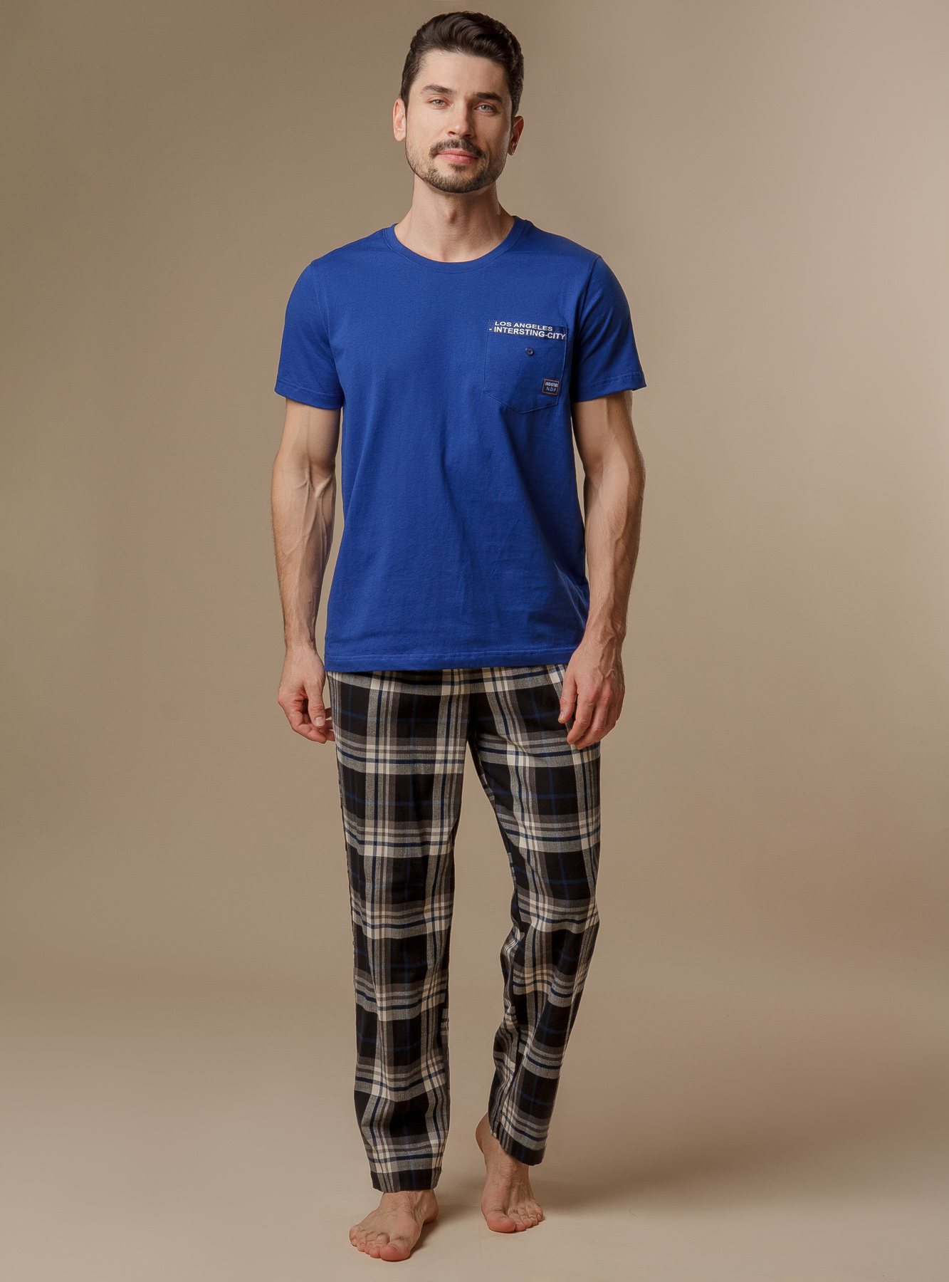 Домашняя пижама Indefini (Арт. 3046PBC)