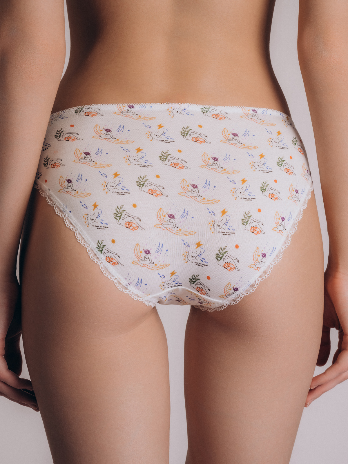 Женские трусы слипы Indefini (Арт. 3290LUF)