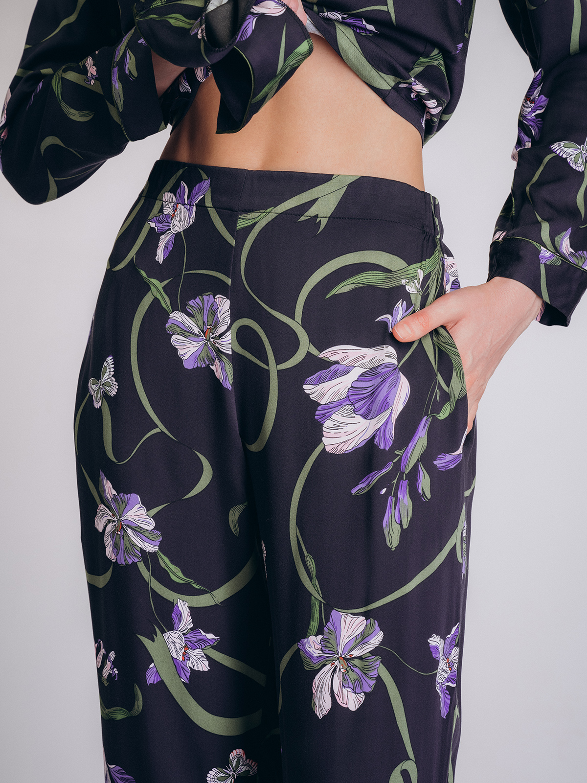 Женская пижама с цветочным узором (Арт. 5123TCC)