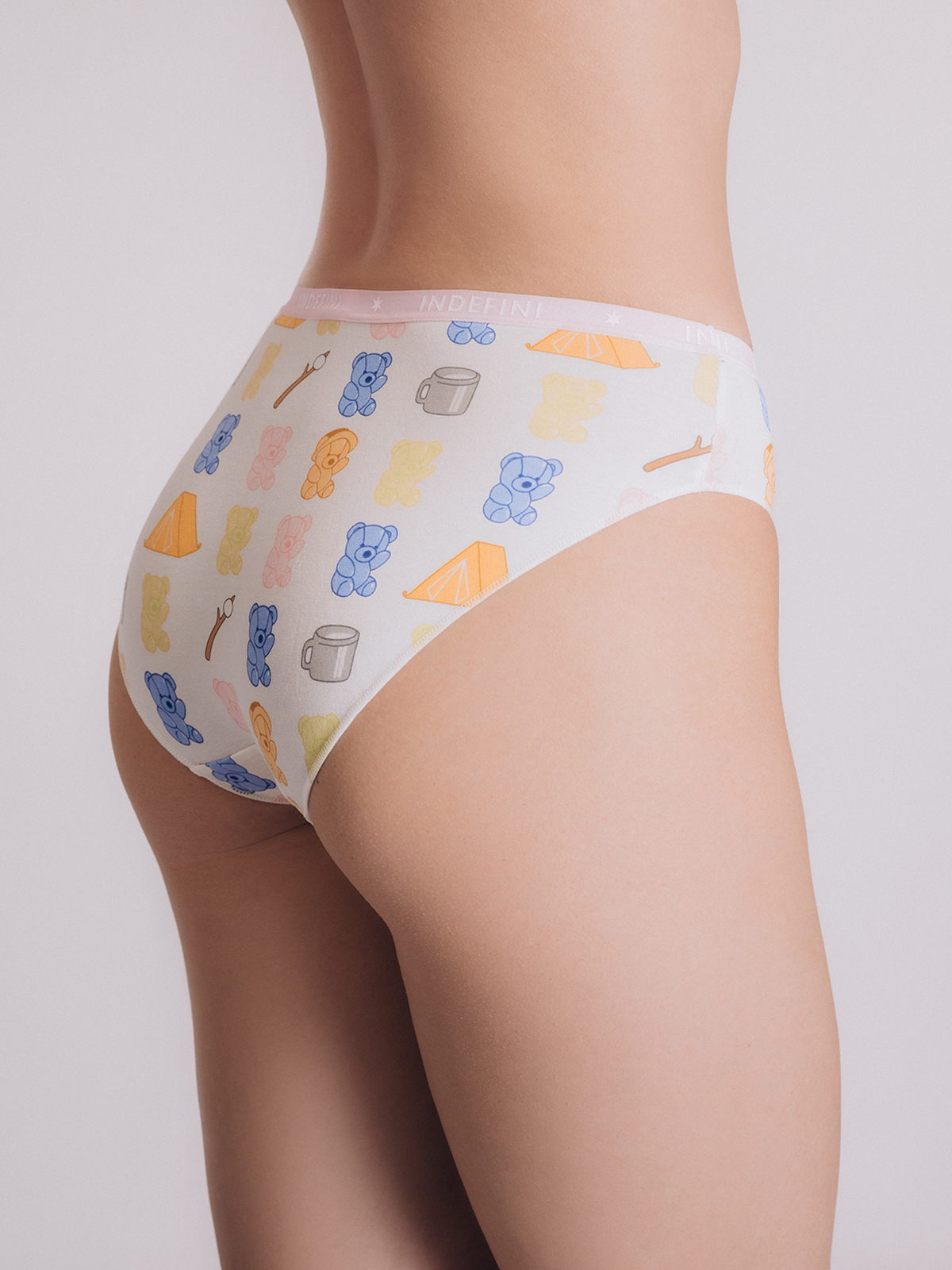 Женские трусы слипы Indefini (Арт. 3332LUF)