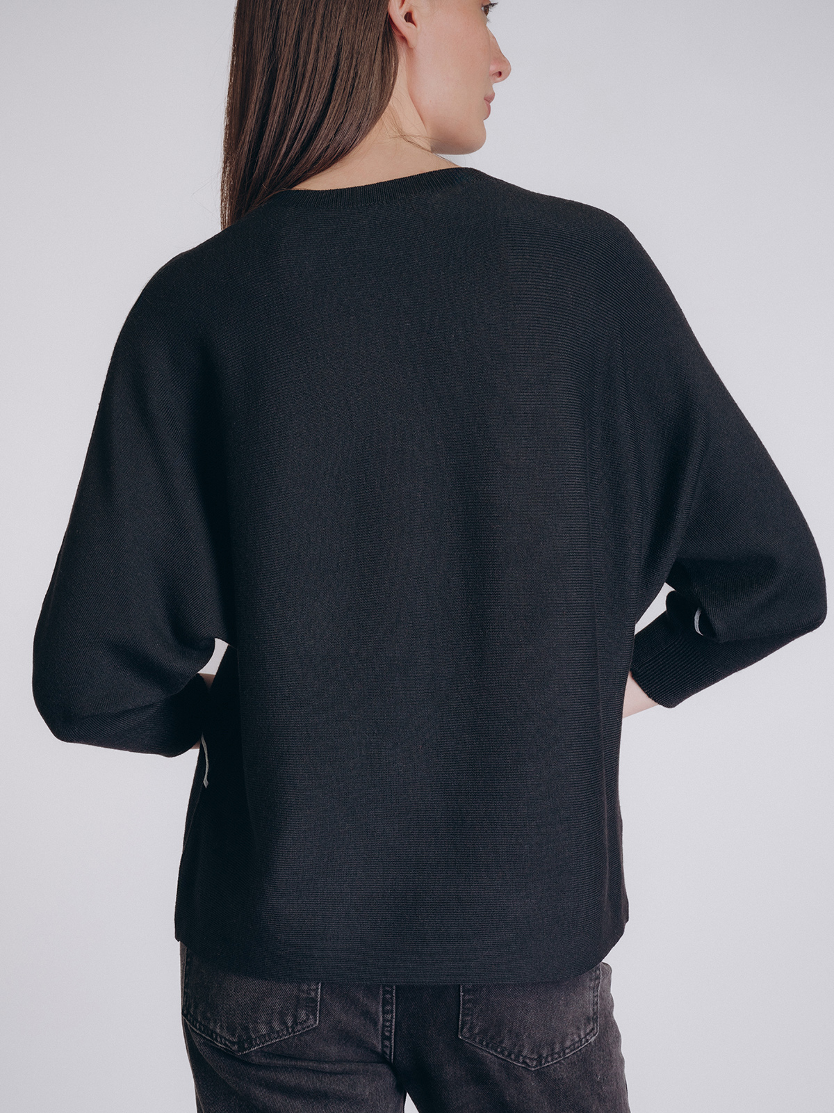 Женская кофта чёрного цвета (Арт. 5220TCC)