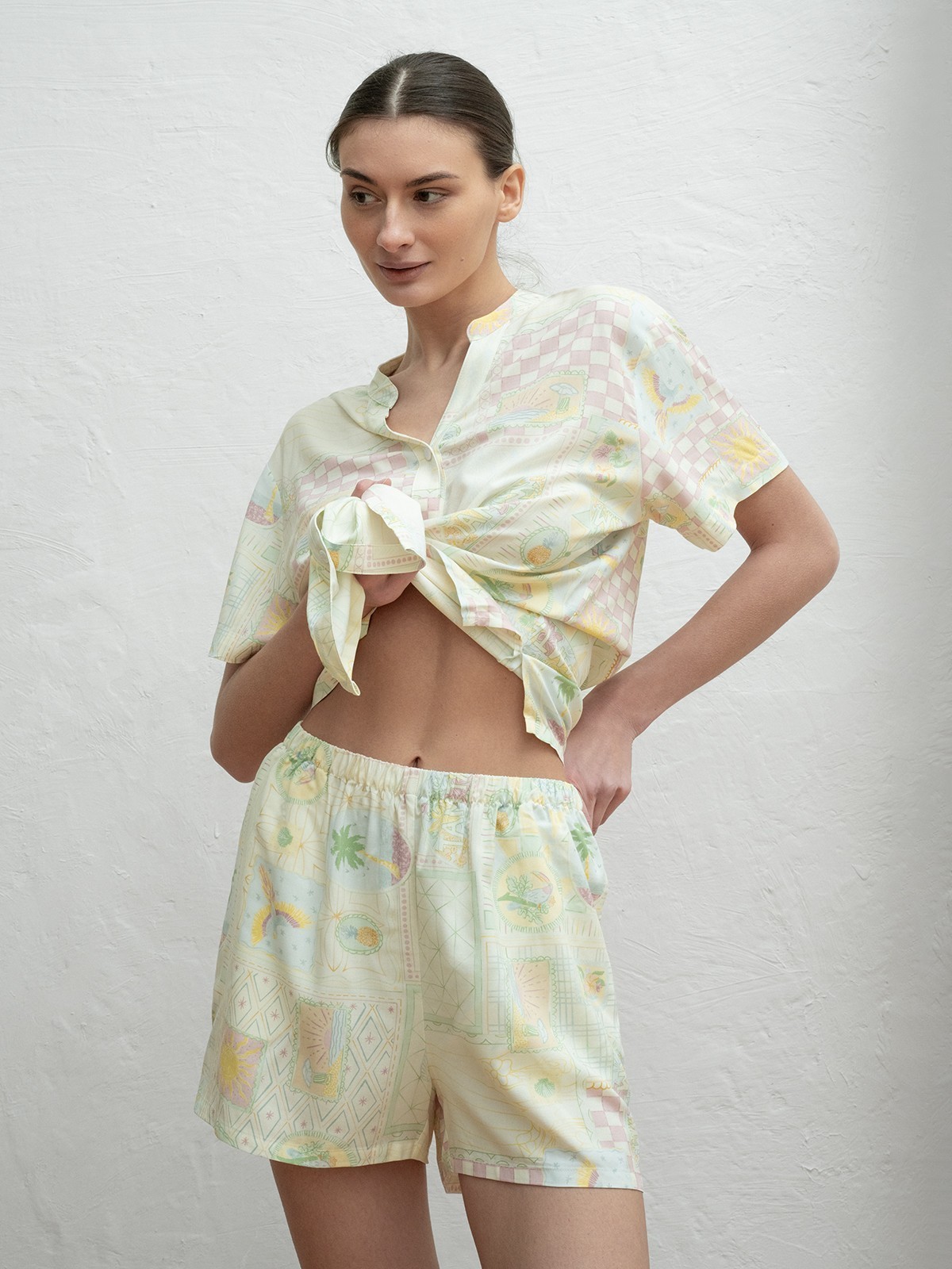 Домашняя пижама Indefini (Арт. 5064TBD)