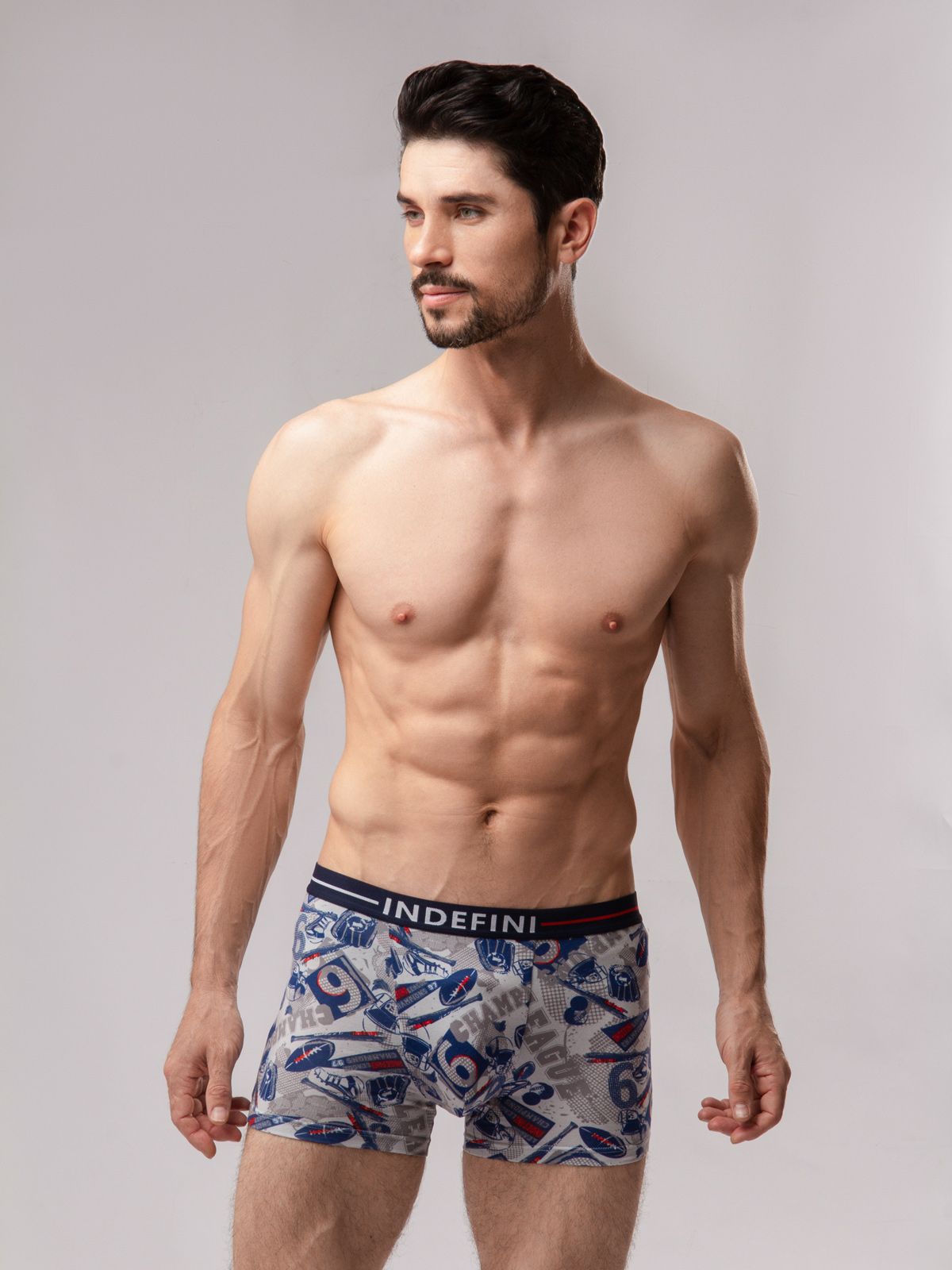 Мужские трусы боксеры Indefini (Арт. 1186MUF)