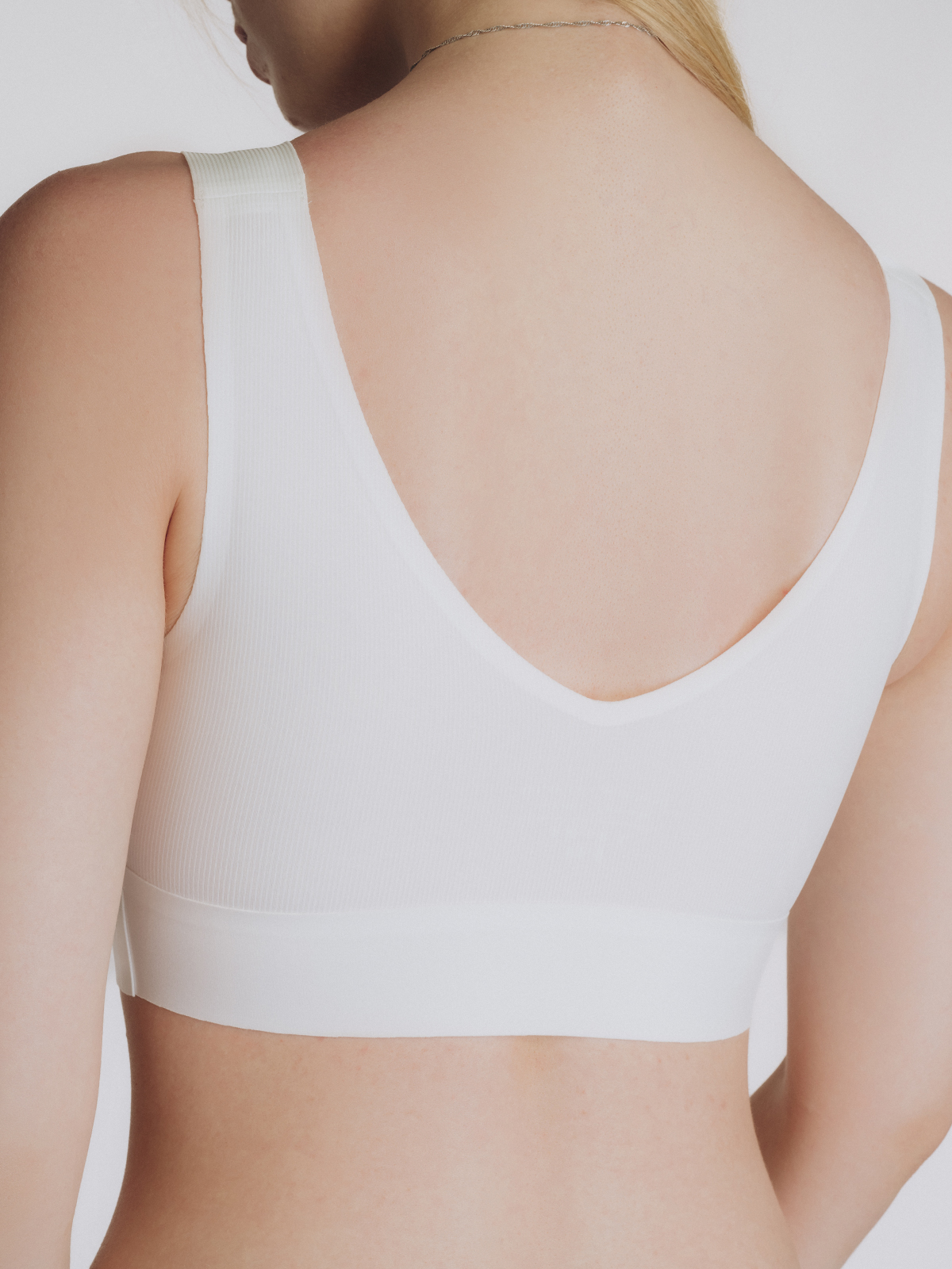 Белый спортивный комплект нижнего белья (Арт. 5037WXY-K)