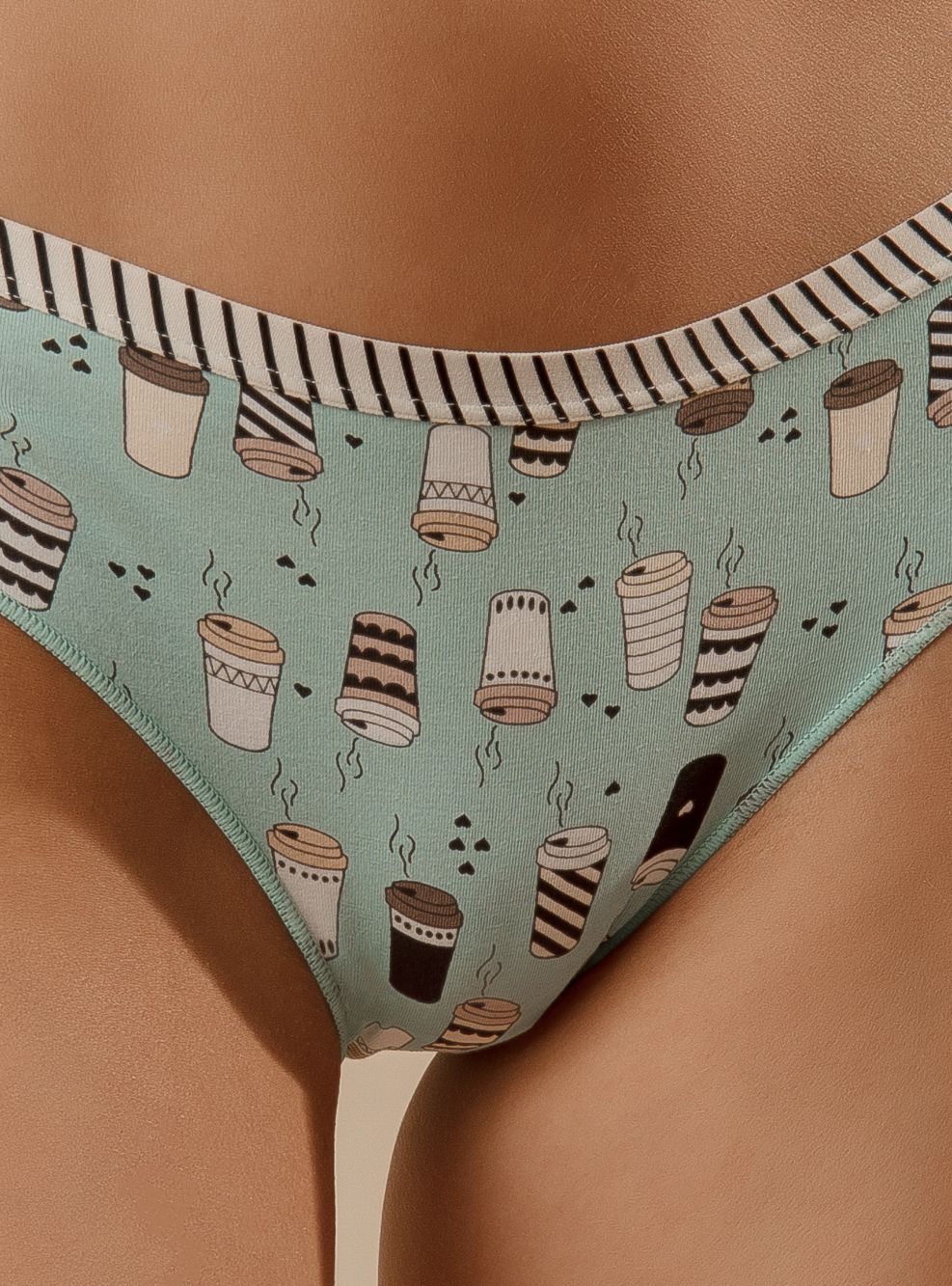 Женские трусы слипы Indefini (Арт.3288LUB)