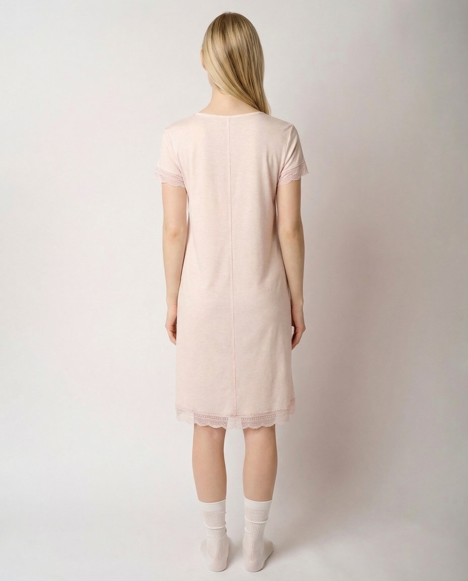 Ночная сорочка (Арт. 5313SDX), качество - Модал, цвет Розовый